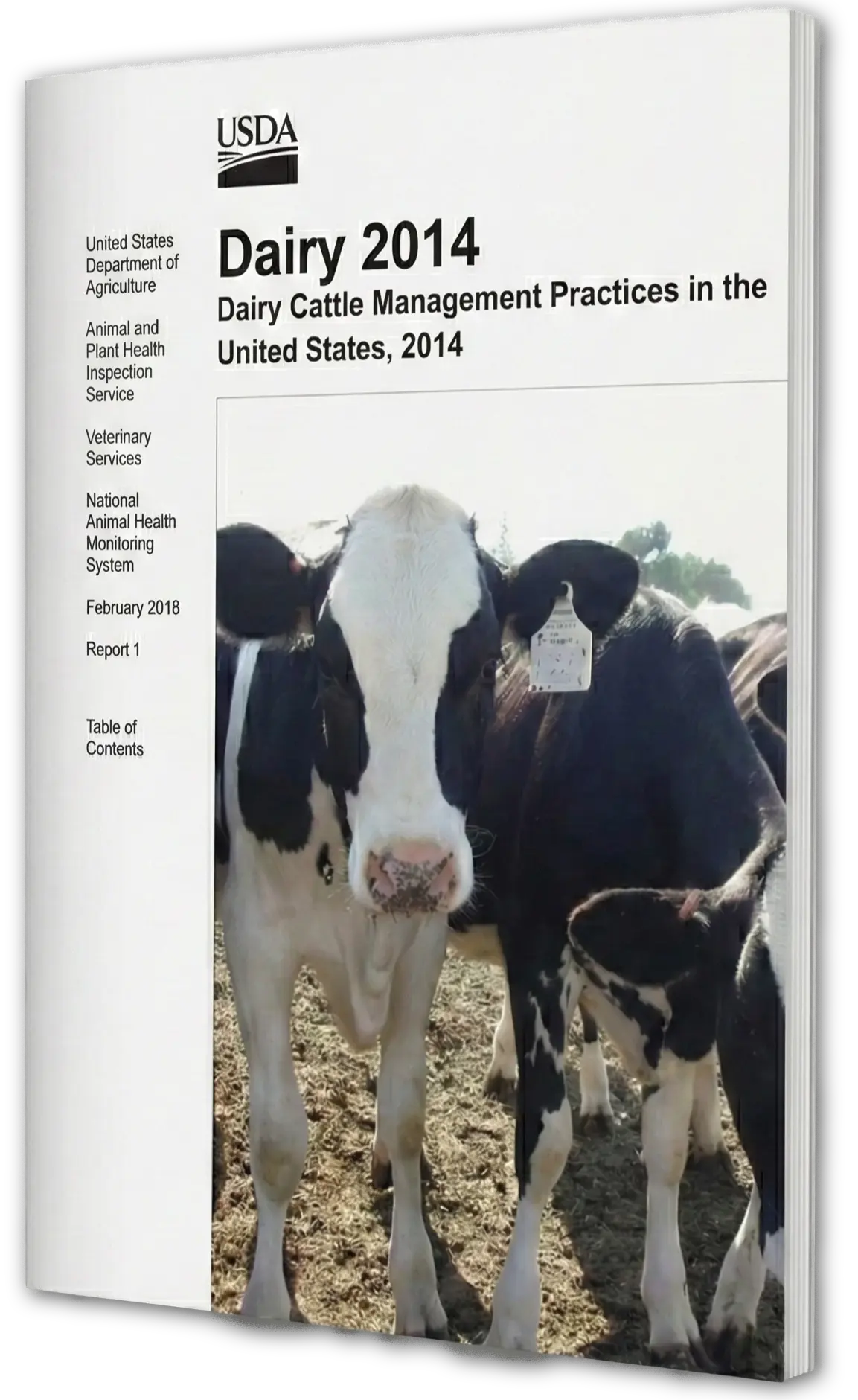 USDA Dairy 2014 Report
